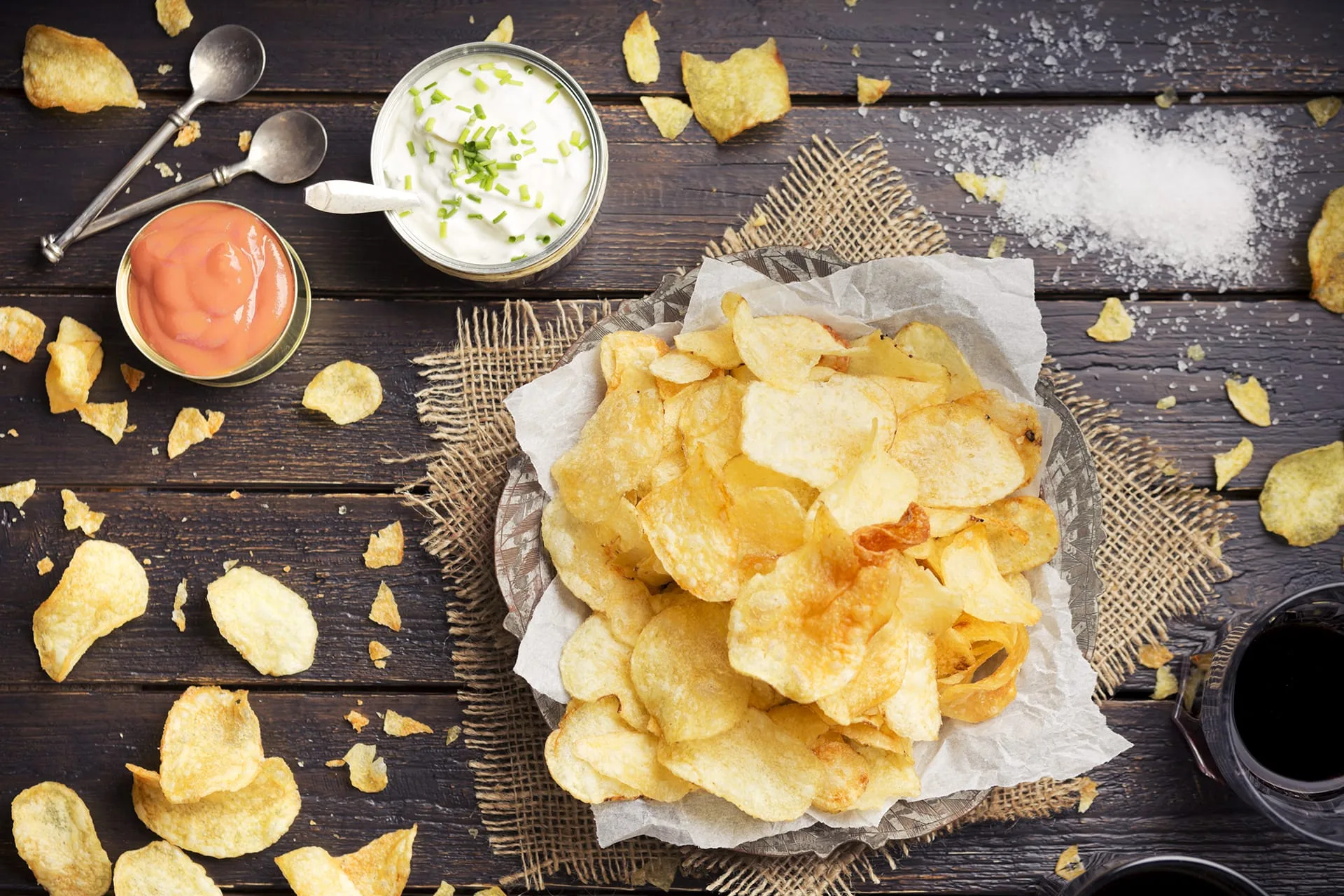 AW Chips en saus